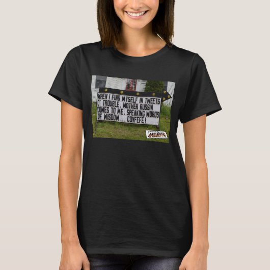 Laat het Covfefe zijn T-shirt (Voorkant)