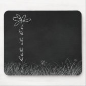 Laat het Daisy zijn op het karton Muismat (Voorkant)