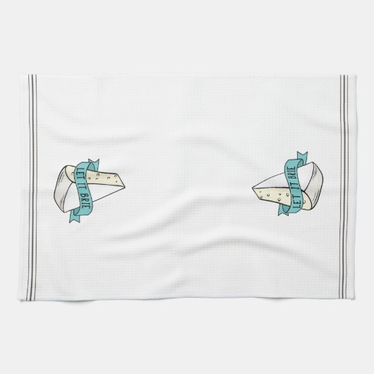 Laat het de grappige kaasdeeg omkopen theedoek (Horizontaal)