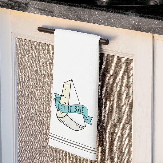 Laat het de grappige kaasdeeg omkopen theedoek