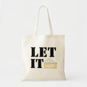 Laat het de kaasboerenkaver van Frans voedsel cuis Tote Bag (Voorkant)