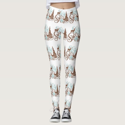 Laat het de Leggings van vrouwen sneeuwen... (Voorkant)
