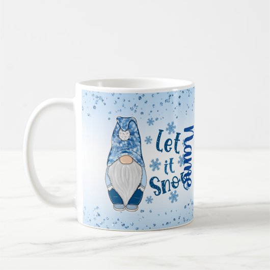 Laat het de Mok van de Koffiethee van de Gnome Hol (Links)
