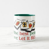 Laat het de twee toonaangevende mok van Ride Lover (Center)