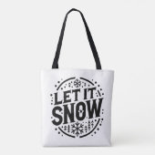 Laat het digitale kunst ontwerpen tote bag (Achterkant)