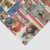 Laat het document over vrijheid tissuepapier (Detail)