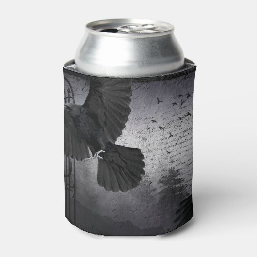 Laat het donker los blikjeskoeler (Blikje Voorkant)