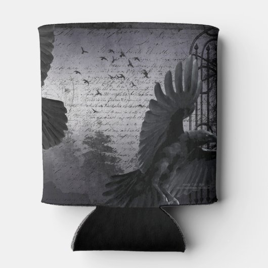 Laat het donker los blikjeskoeler (Achterkant)