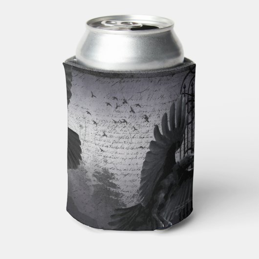 Laat het donker los blikjeskoeler (Blikje Achterkant)