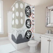 Laat het douchegordijn niet in paniek raken (In situ)