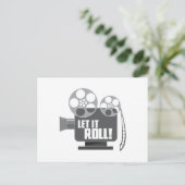 Laat het draaien briefkaart (Staand voorkant)