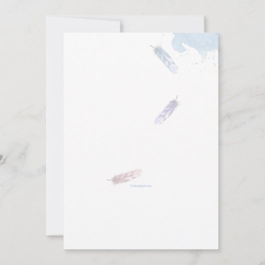 Laat het dromen Afstuderen uitnodigen Kaart (Achterkant)