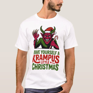 Laat het een Krampus Kerstmis zijn Krampus L T-shirt