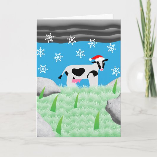 Laat het een melig Kerstfeest zijn Kaart (Voorkant)