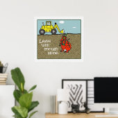 Laat het enige Poster afdrukken (Thuiskantoor)