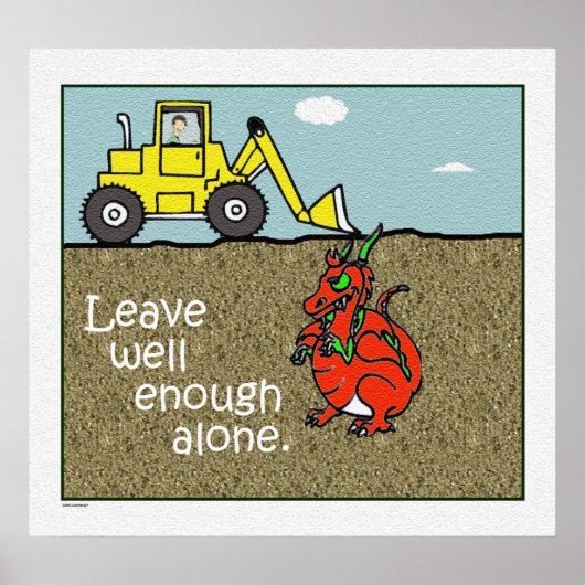 Laat het enige Poster afdrukken (Voorkant)