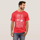 Laat het ergens anders sneeuwen - Lieve Gnomes Ker T-shirt (Voorkant volledig)
