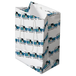 Laat het ergens anders sneeuwen Sneeuwman Medium Cadeauzakje