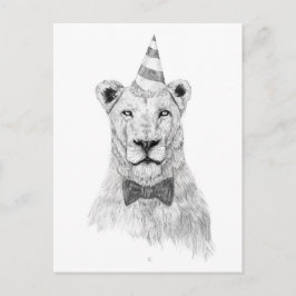 Laat het feest beginnen briefkaart