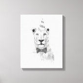 Laat het feest beginnen canvas afdruk (Voorkant)