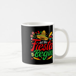 Laat het feest beginnen Funny Cinco De Mayo Mexica Koffiemok
