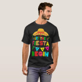 Laat het feest beginnen Funny Cinco De Mayo Mexica T-shirt (Voorkant volledig)