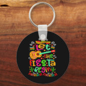 Laat het feest beginnen Party Mexico Mexicaans Cin Sleutelhanger (Voorkant)
