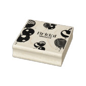 laat het feest beginnen rubberstempel (Stempel)