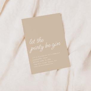 Laat het feest beginnen Verjaardag Uitnodigen Kaart