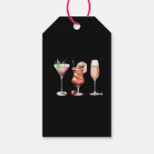 Laat het feest beginnen Volwassenen 40e verjaardag Cadeaulabel (Achterkant)