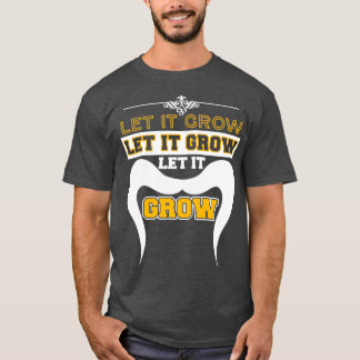 Laat het Funny Mustache-leden groeien 2 T-shirt