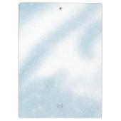 Laat het gaan Klembord L | Vrouw Blue Sky (Achterkant)