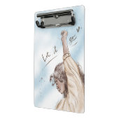 Laat het gaan Klembord S | Vrouw Blue Sky (Angled2)