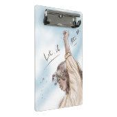 Laat het gaan Klembord S | Vrouw Blue Sky (Schuin)