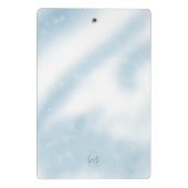 Laat het gaan Klembord S | Vrouw Blue Sky (Achterkant)