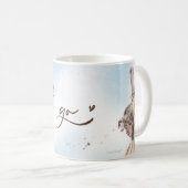 Laat het gaan Mok | Meisje in blauw (Voorkant rechts)