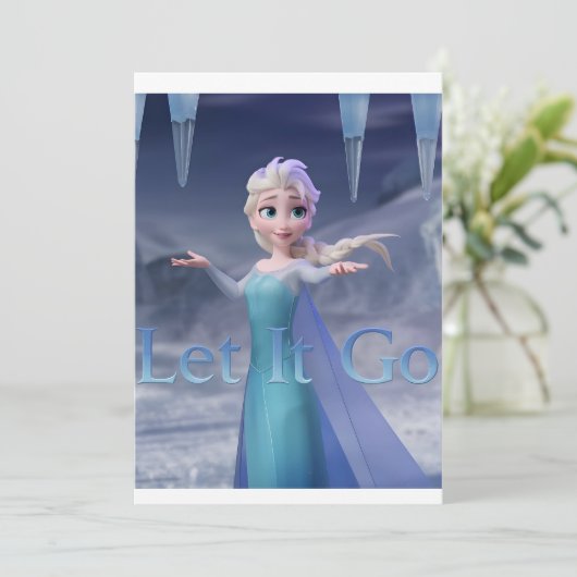 Laat het gaan Speck iPhone Case Kaart (Staand voorkant)