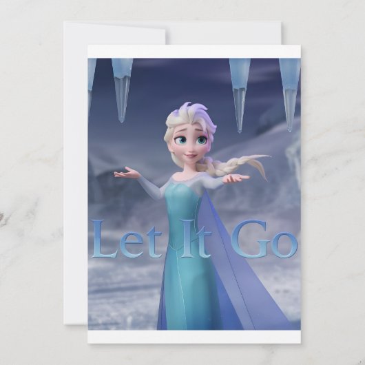 Laat het gaan Speck iPhone Case Kaart (Achterkant)