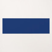 "Laat het gaan" Vrouw op een strand Yogamat (Achterkant (horizontaal))