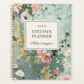 Laat het gebeuren Bloemen Planner (Voorkant)