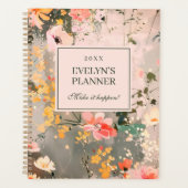 Laat het gebeuren Bloemen Planner (Voorkant)