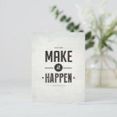 Laat het gebeuren - Briefkaart (Staand voorkant)