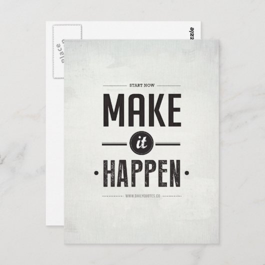 Laat het gebeuren - Briefkaart (Voorkant / Achterkant)