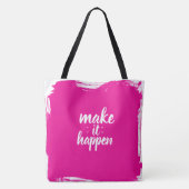 Laat het gebeuren CHIBI POP  Tote Bag (Achterkant)