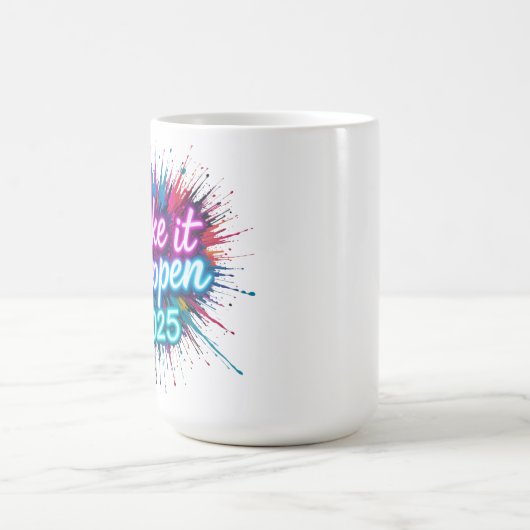 LAAT HET GEBEUREN IN NEON SCRIPT KOFFIEMOK (Center)