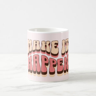 Laat het gebeuren koffiemok