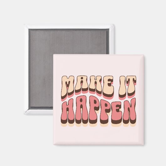 Laat het gebeuren magneet (Voorkant / Achterkant)