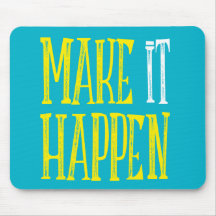 Laat het gebeuren Mousepad