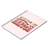 Laat het gebeuren notitieboek (Linkerzijde)