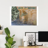 Laat het gebeuren poster (Thuiskantoor)